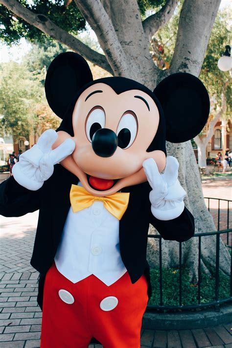 The position of mascot has been taken away from mickey mouse